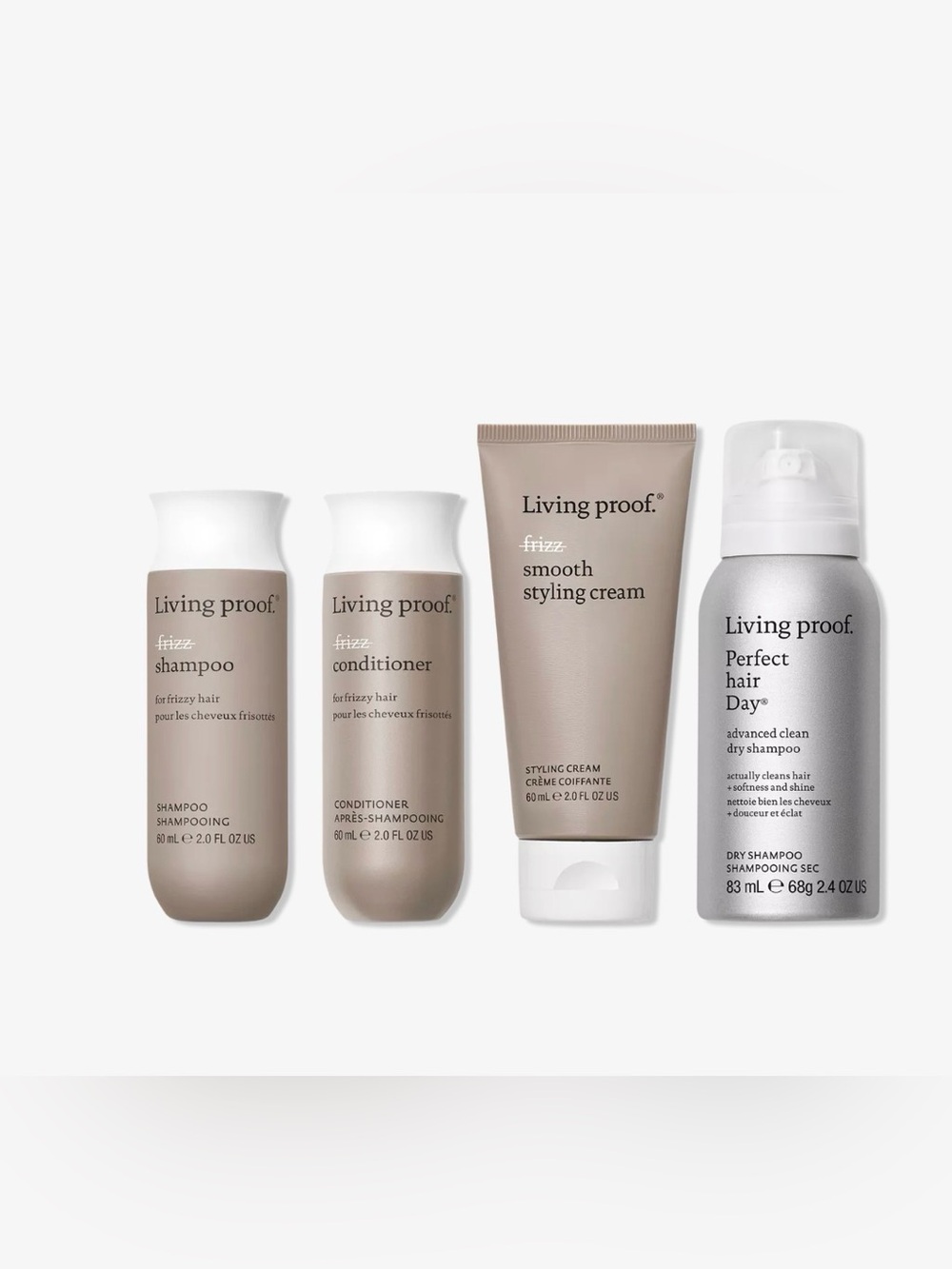 New living proof Frizz-free hair essential kit